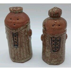 Viking Knobbler Chess Piece Salt And Pepper Shakers King Queen